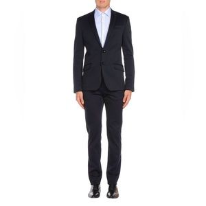 Dirk Bikkembergs Twill Slim Fitted Suit, 38R